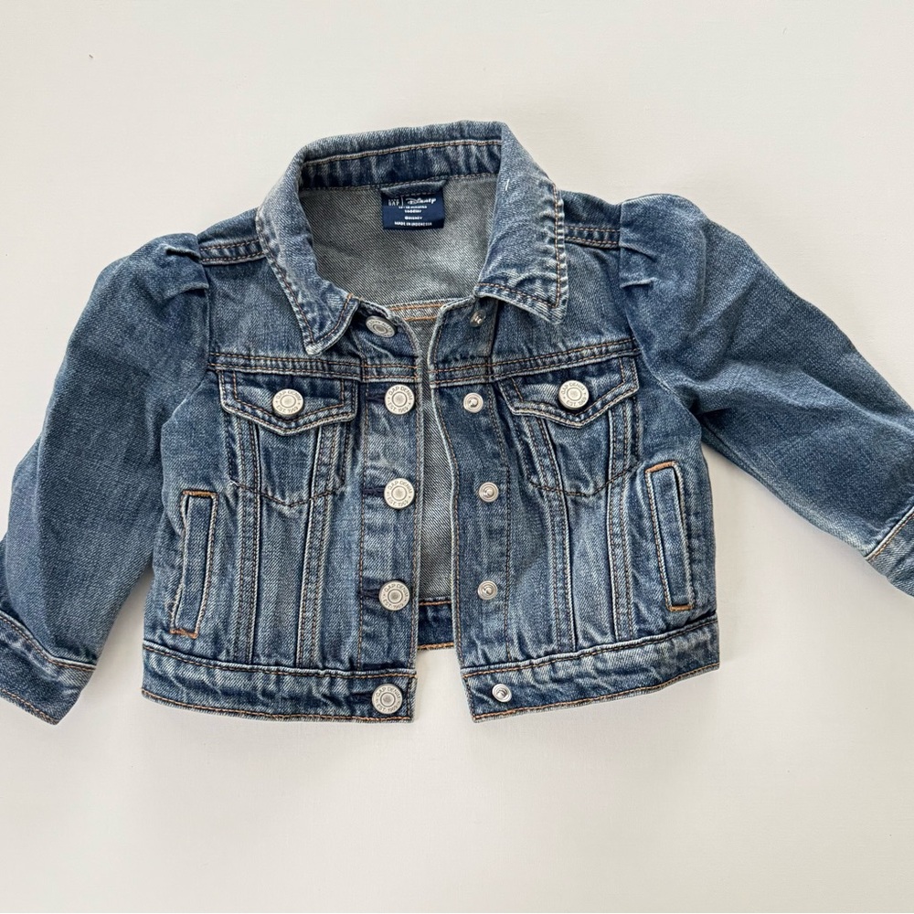 GAP Disney Minnie Mouse Kids Classic Blue Jean Jacket